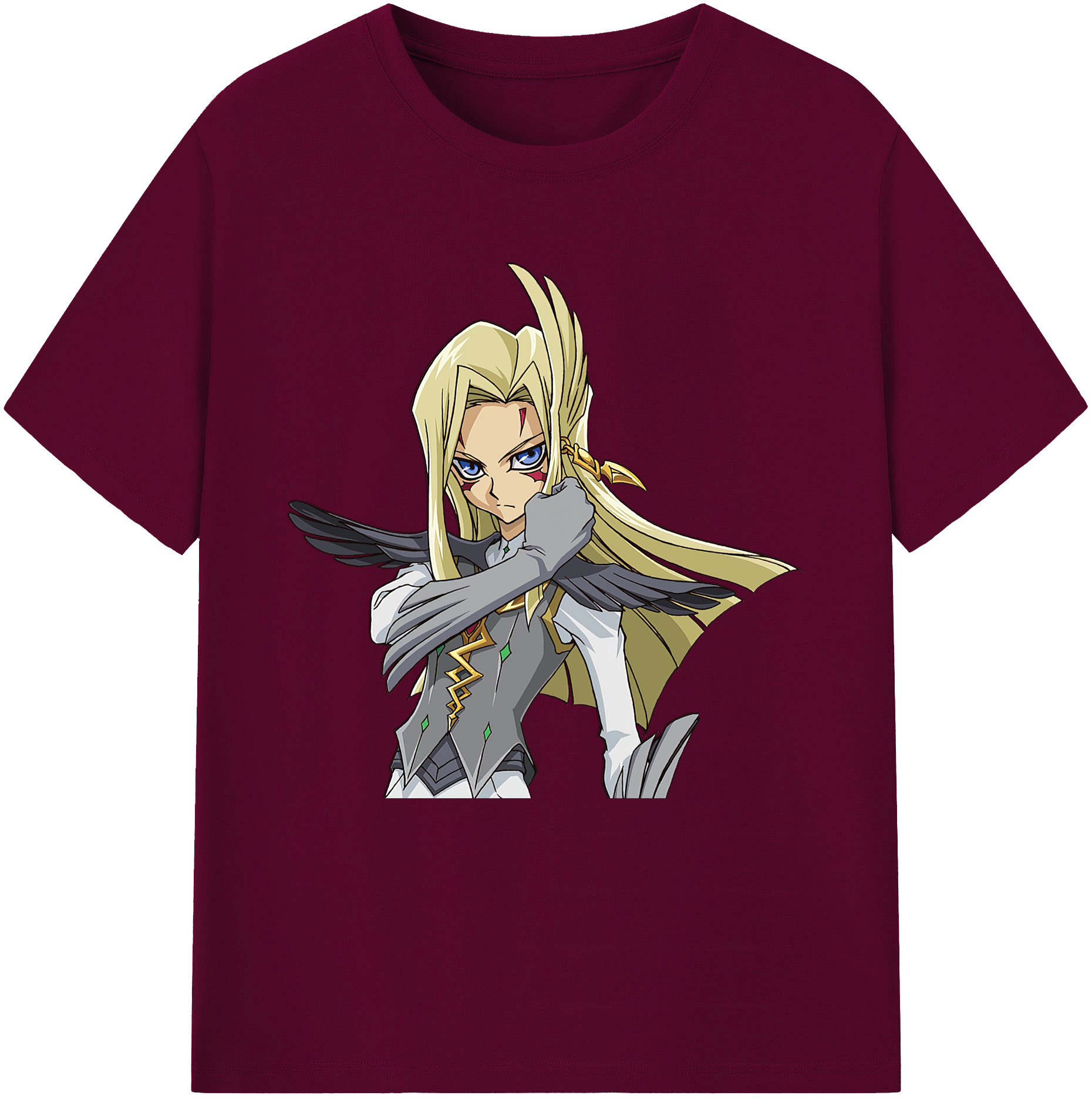 （画像用） 遊☆戯☆王 Yu-Gi-Oh! レディースカジュアルプリントTシャツ（綿100％）